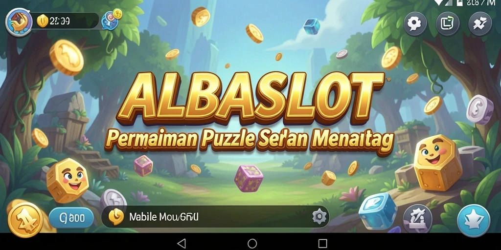 Screenshot ALBASLOT menampilkan gameplay Puzzle yang menarik dan menantang.