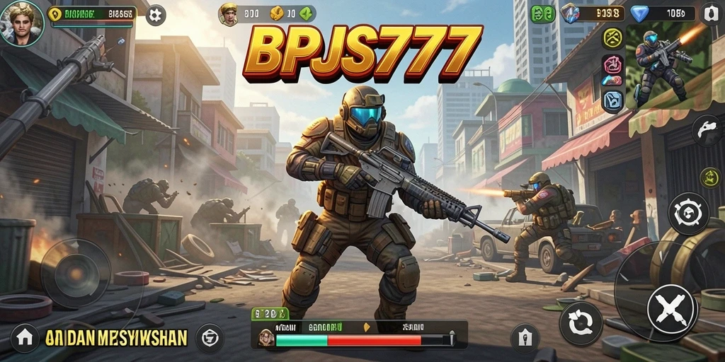 Tangkapan layar menunjukkan aksi mendebarkan dalam gameplay BPJS777.