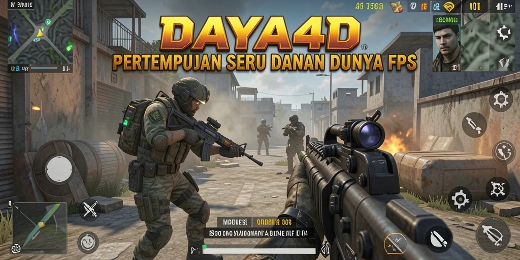 Gameplay seru dengan aksi menembak yang mendebarkan.