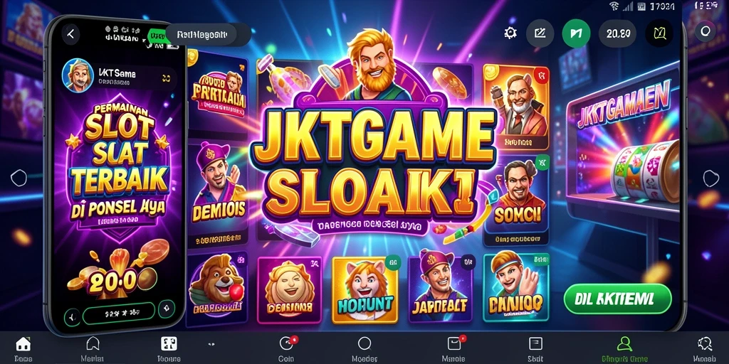 Screenshot utama <strong>JKTGAME</strong> menampilkan gameplay slot yang menyenangkan dan mengasyikkan.