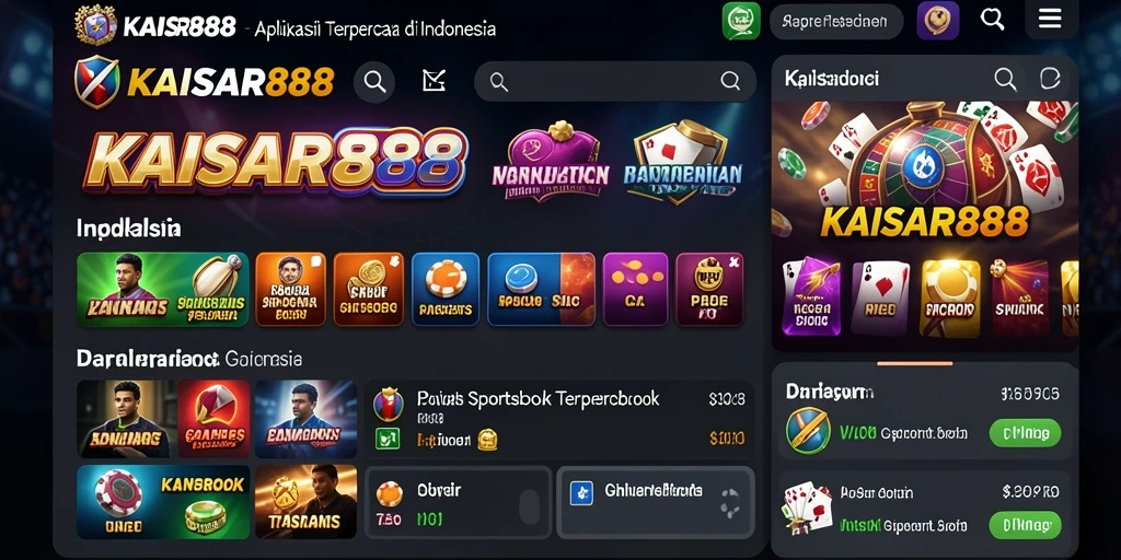 Tampilan menarik dari gameplay Sportsbook KAISAR888 yang penuh aksi.