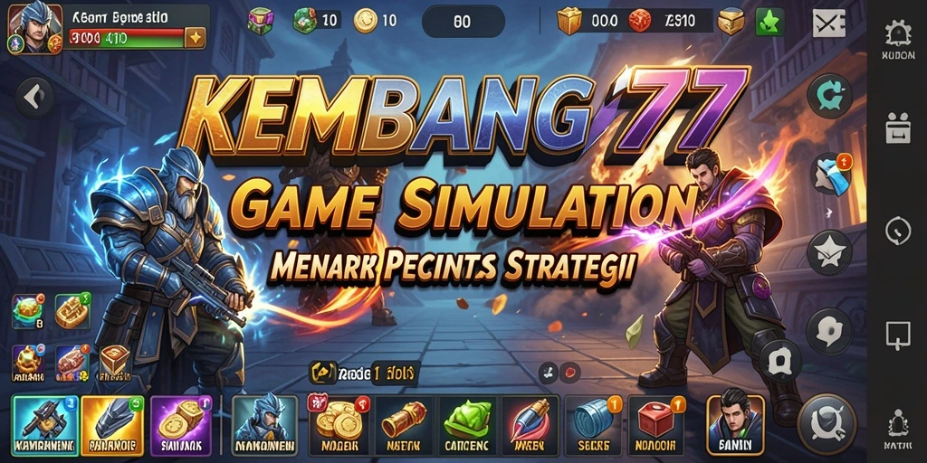Tampilan menarik dari gameplay KEMBANG777 yang menghibur.