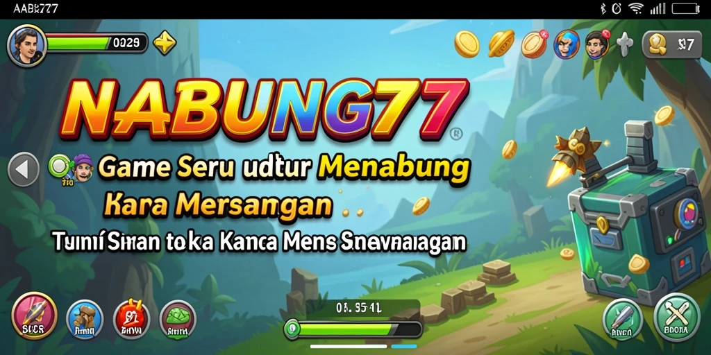 Gameplay seru dan mendidik dalam menabung.