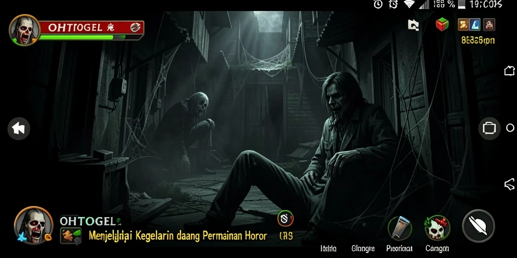 Tampilan menakutkan dalam gameplay OHTOGEL yang mencekam.